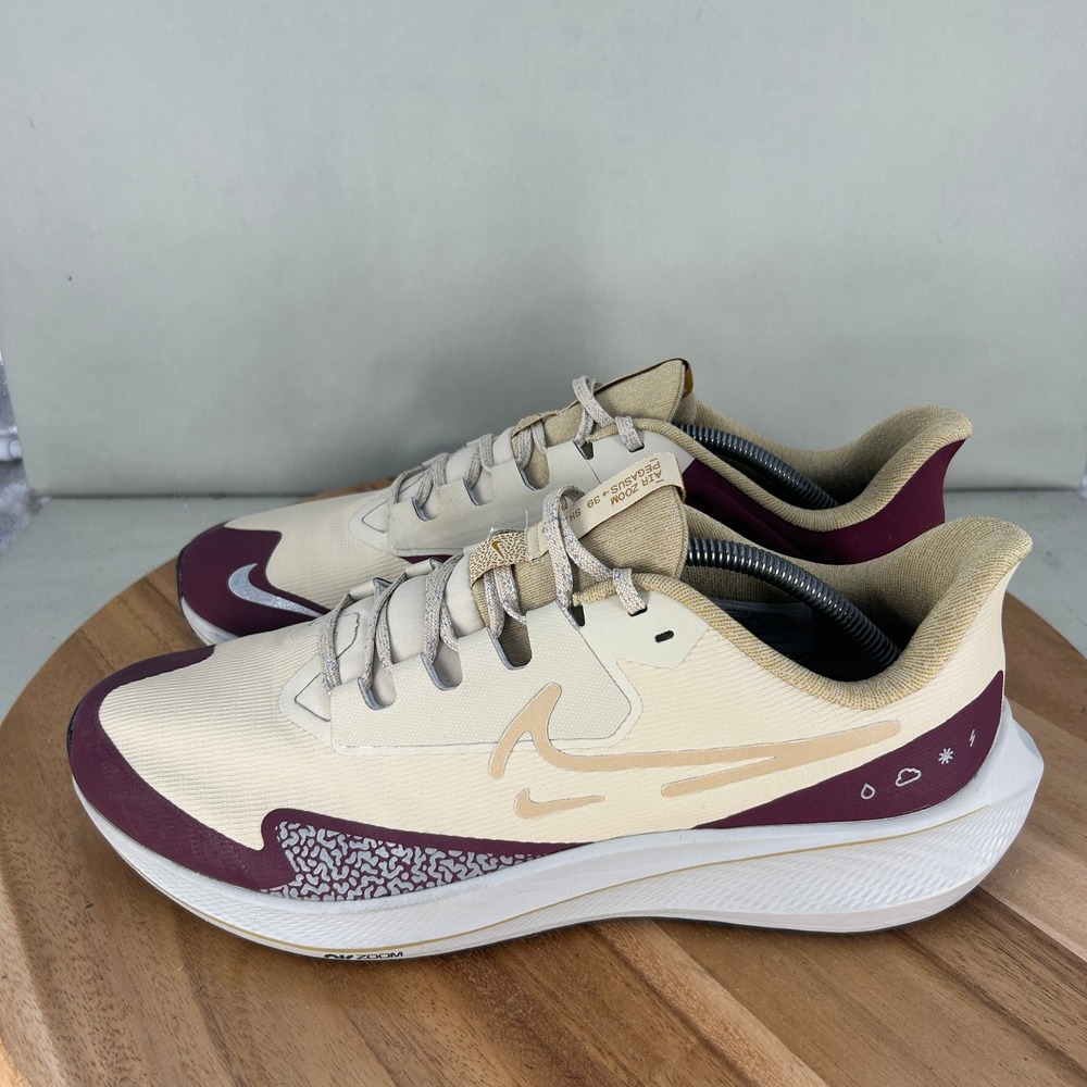 Nike Air Zoom Pegasus 39 Shield Mens Running Shoes Beige DV3895-900 Size 11.5 - Picture 3 of 7